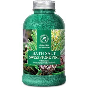Natural Swiss Stone Pine Bath Salt - 21.16 Oz - Refreshing Bath Sea Salts - Rel